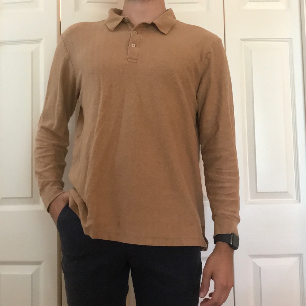 Vintage Polo Golf Long Sleeve Polo